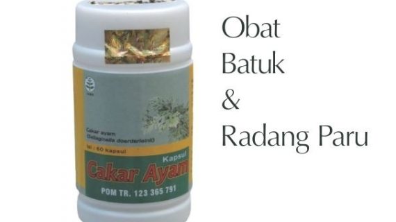 Obat Herbal Cakar Ayam Mengobati Batuk
